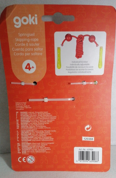 Coarda de sarit cu manere din lemn [4]