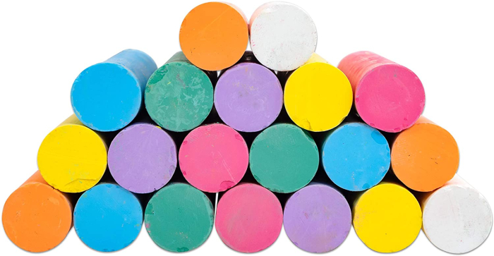 Creta colorata desen asfalt 20 buc/galetusa [3]