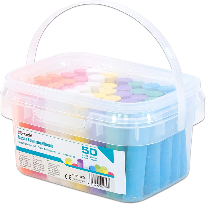 Creta colorata desen asfalt 50 buc/galetusa [6]