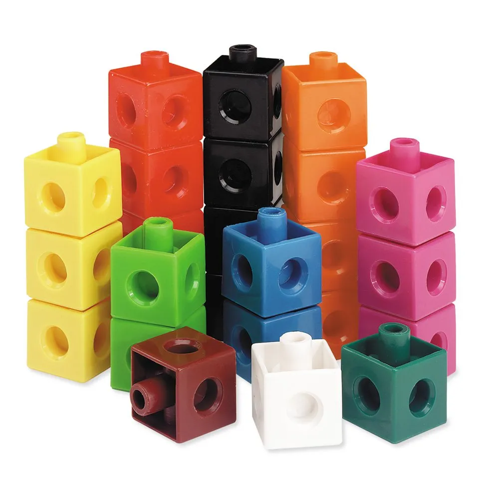 Cuburi Unifix ,Betzold, 100 Piese,Multicolor [5]