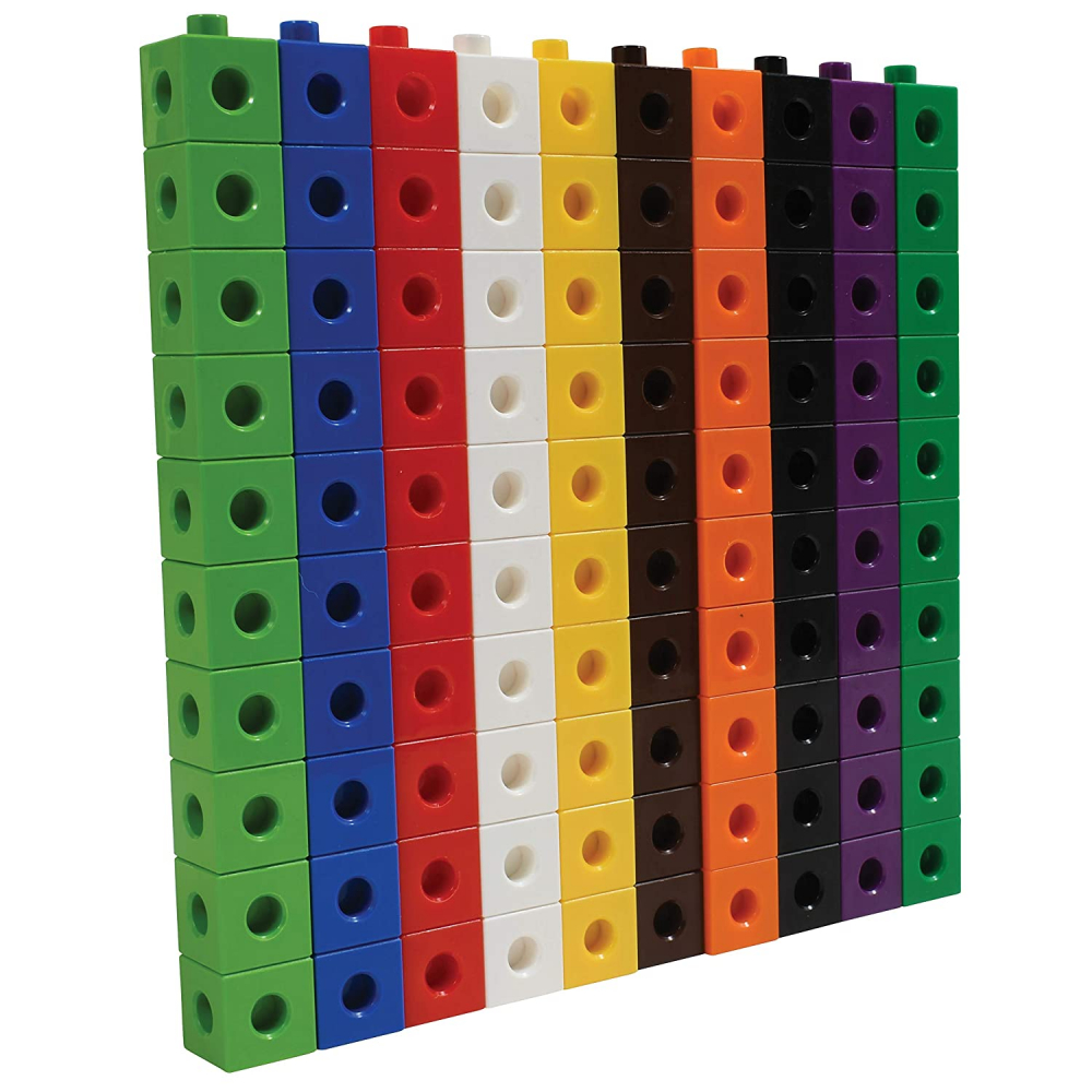 Cuburi Unifix ,Betzold, 100 Piese,Multicolor [2]
