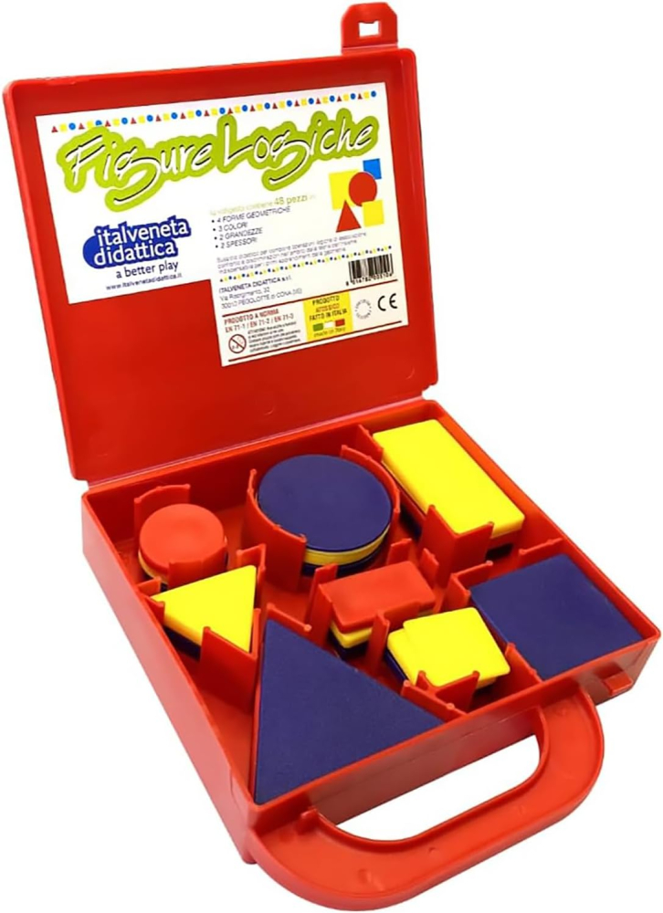 Forme geometrice plane plastic – 48 piese [3]