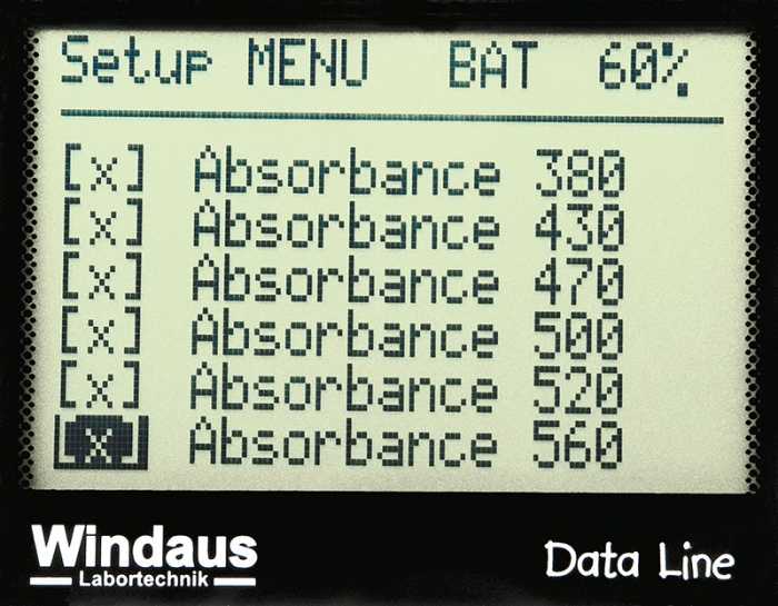 Fotometru Data Line LED in valiza [6]