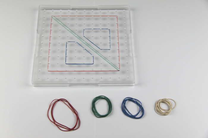 Geoboard, joc creativ cu elastice [3]