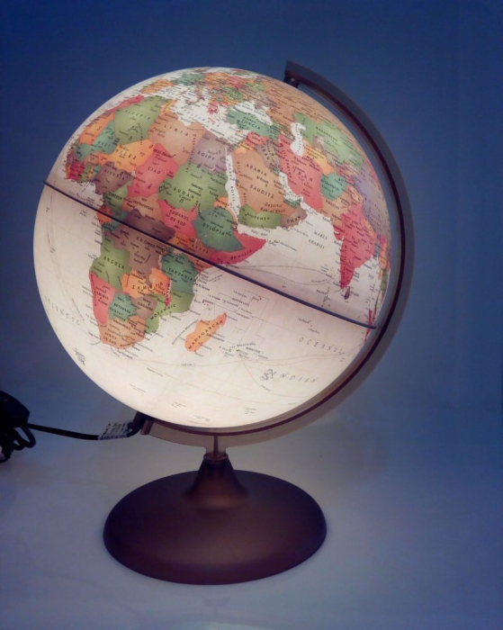 Glob Discovery diametru 30cm iluminat, Tecnodidattica [2]