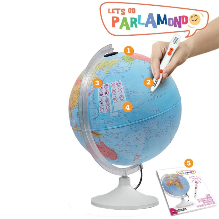 Glob pamantesc interactiv, cu creion vorbitor [3]