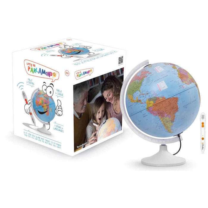 Glob pamantesc interactiv, cu creion vorbitor [12]