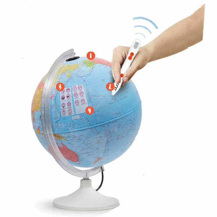 Glob pamantesc interactiv, cu creion vorbitor [2]