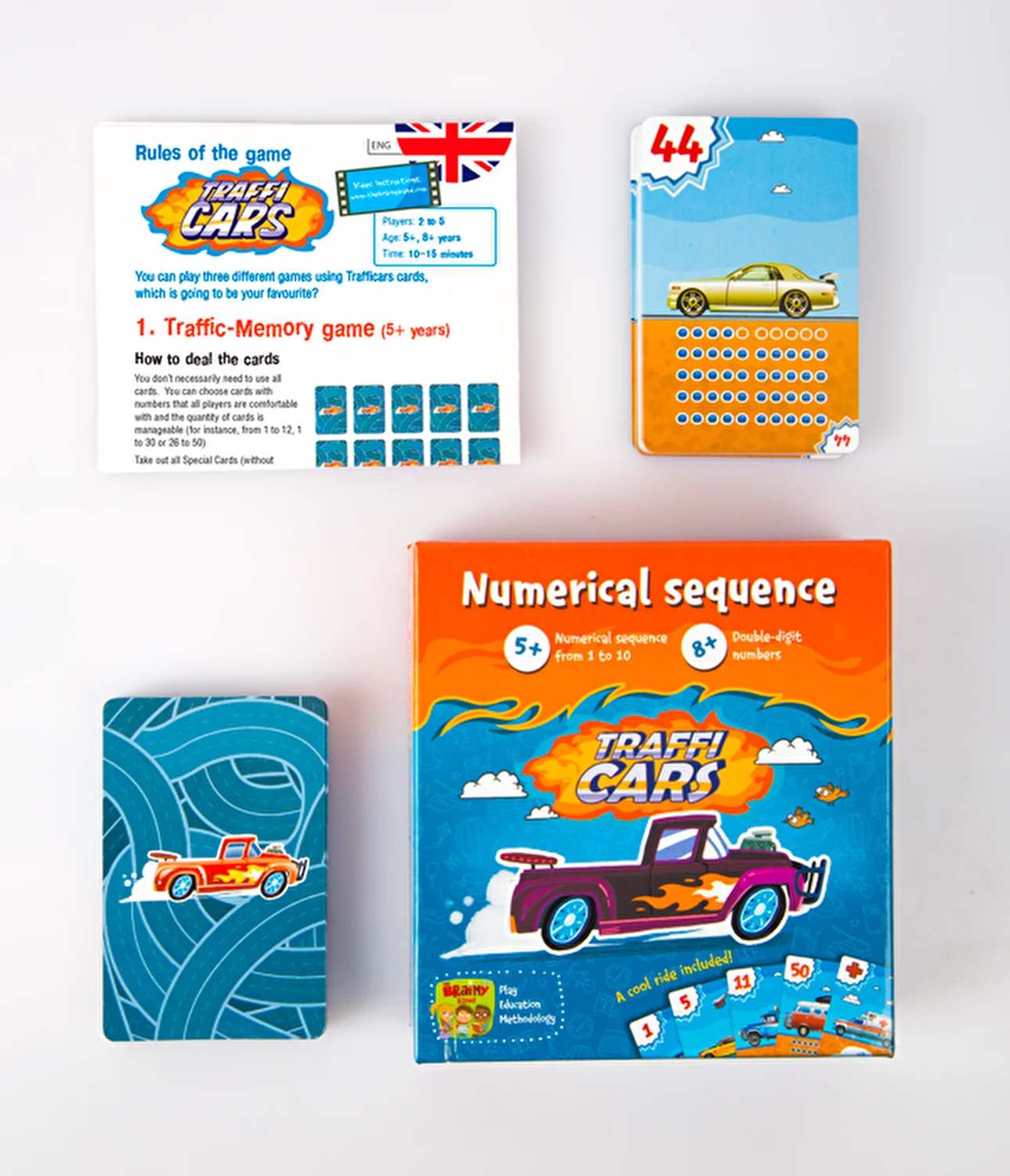 Joc educativ Invatam numerele si antrenam memoria - TRAFFICARS [5]