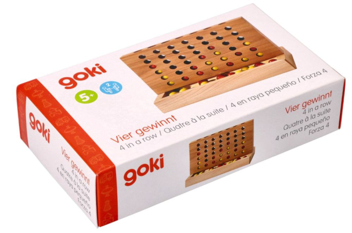 Joc 4 pe un rand, lemn [7]
