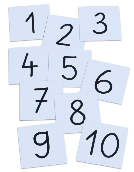 Linia numerelor de la 1 la 10 [6]