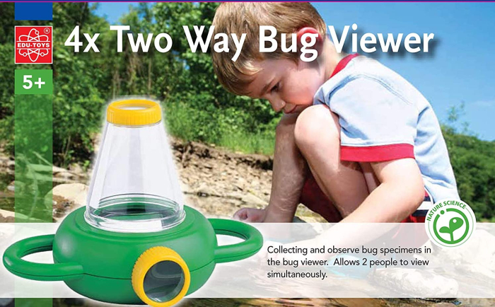 Lupa vizor pentru studierea insectelor Edu Toys [14]