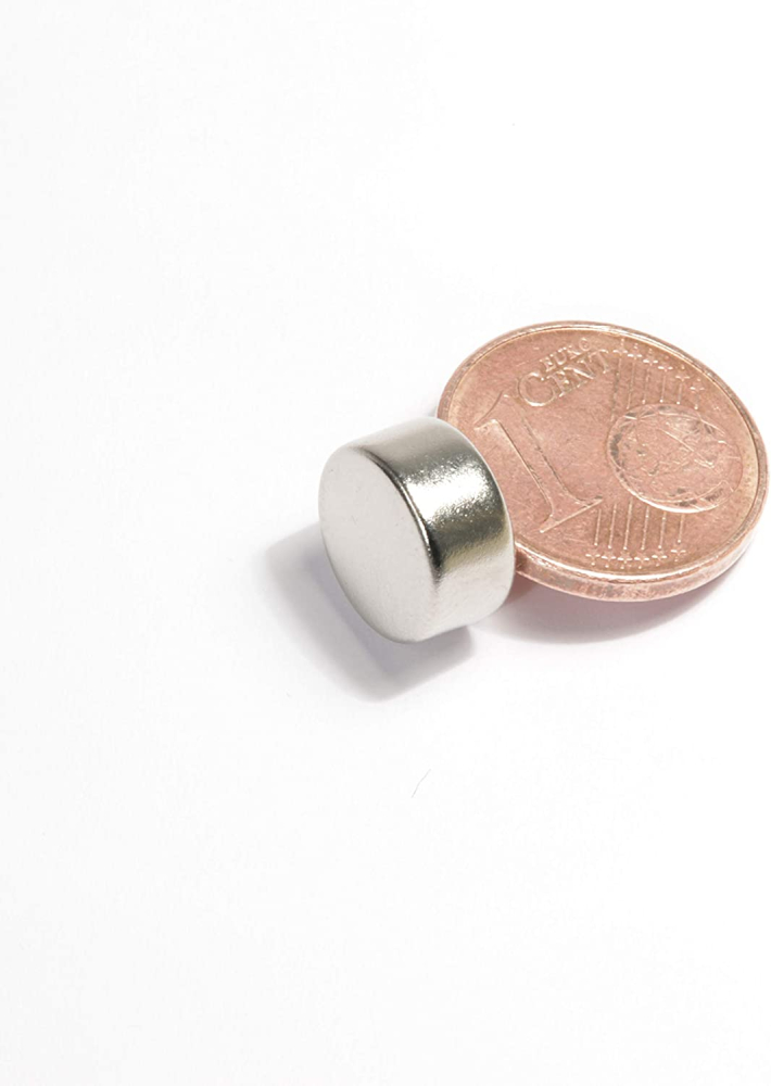 Magnet Neodim puternic disc 10mm x 4mm [2]