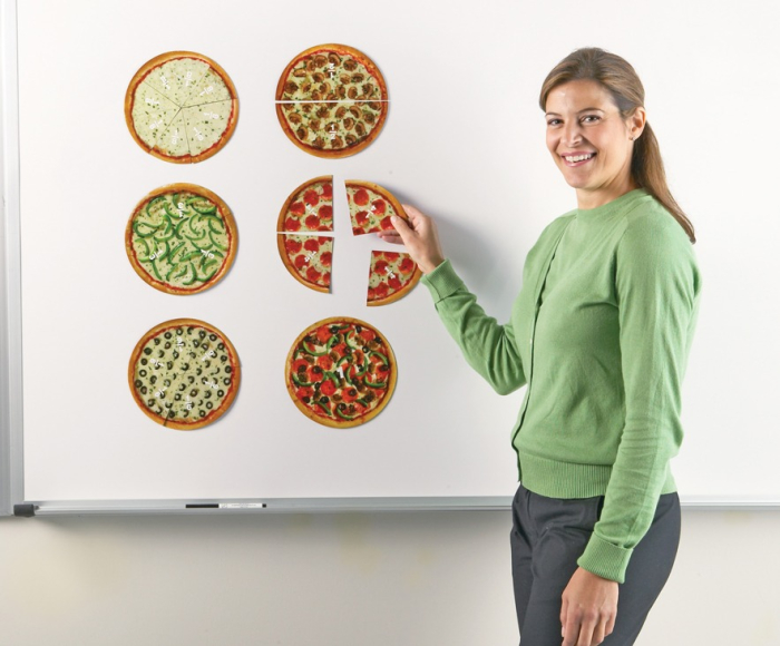Pizza fractiilor cu magneti Learning Resources [2]
