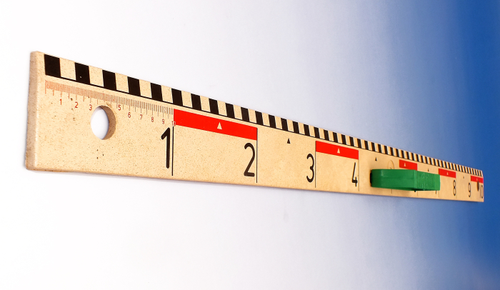 Rigla pentru tabla scolara 100 cm RE-Wood® [2]