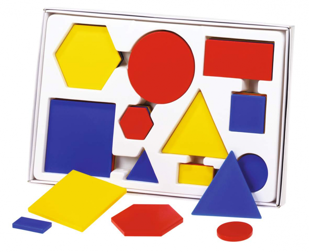 Set Forme geometrice din plastic 60 piese [7]