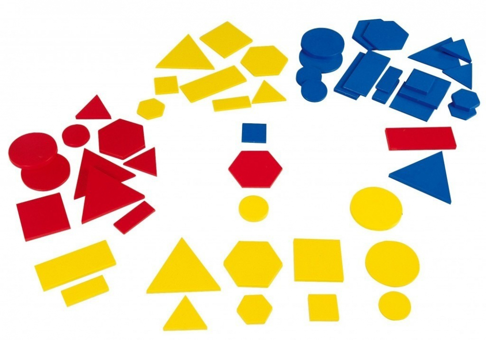 Set Forme geometrice din plastic 60 piese [6]