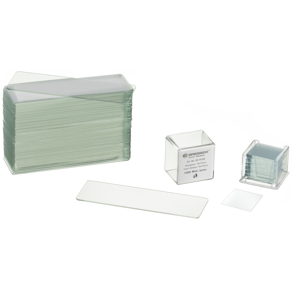 Set lame si lamele Bresser pentru microscop - 50 lame,100 lamele [1]