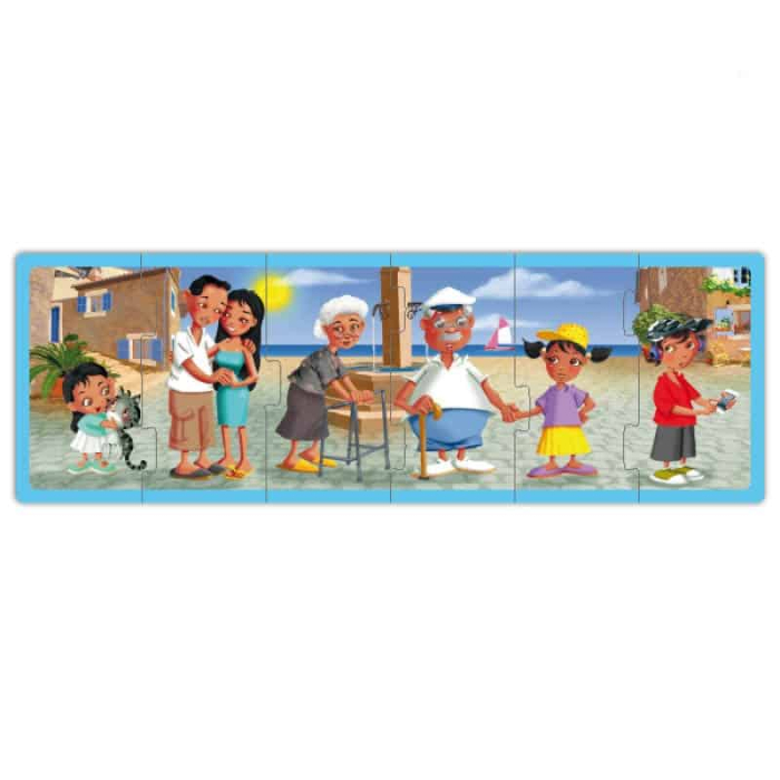 Set puzzle familiile lumii [3]