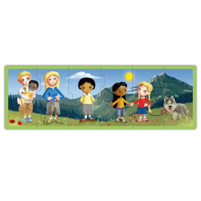 Set puzzle familiile lumii [4]