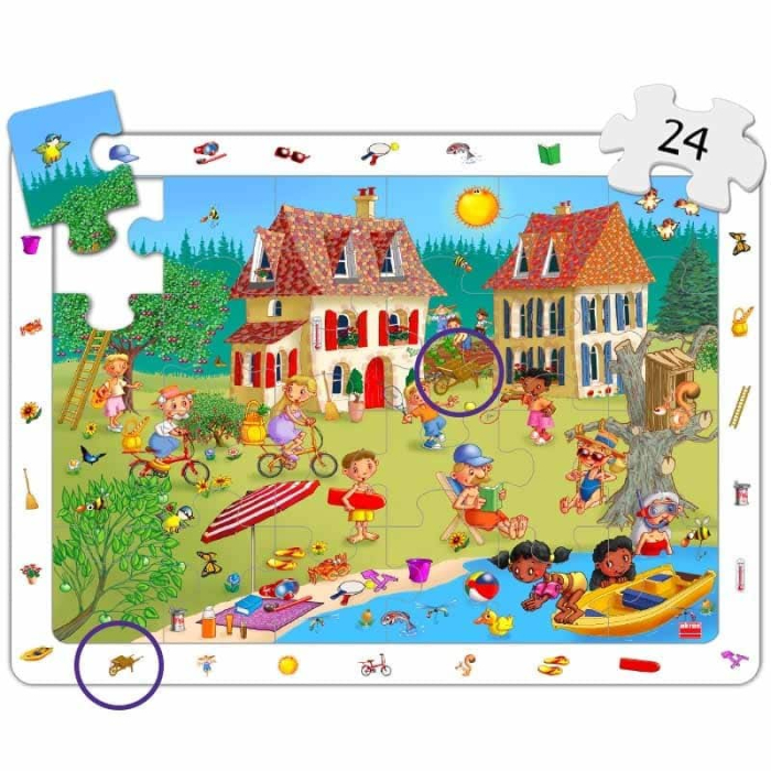 Set puzzle observare - anotimpuri [4]