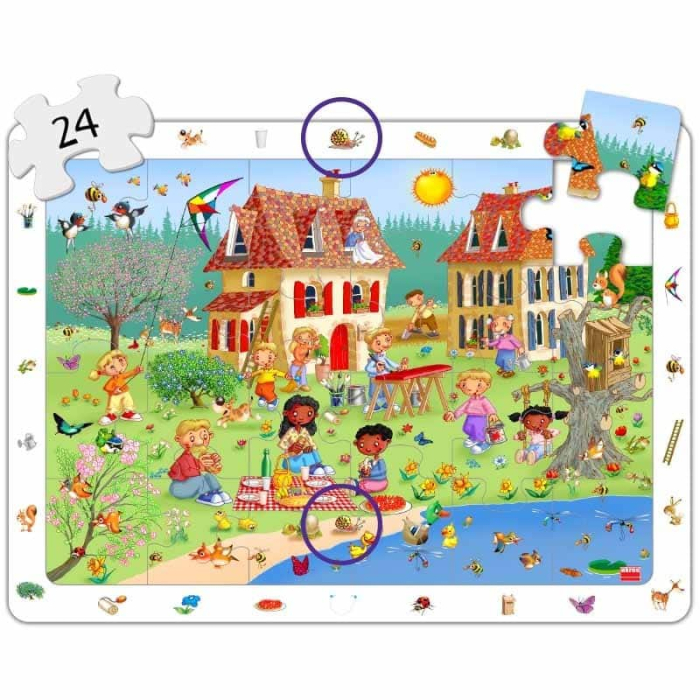 Set puzzle observare - anotimpuri [5]