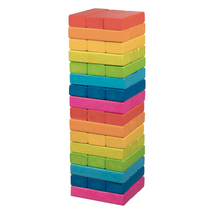 Turnul instabil - Jenga curcubeu [2]