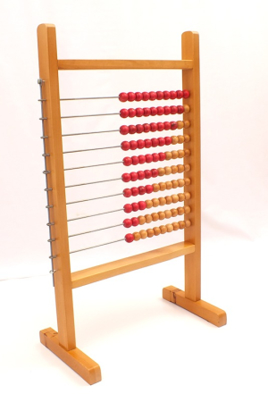 Abac cu bile, lemn, 130x56 cm [1]