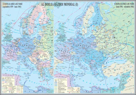 Harti istorice - Al Doilea Razboi Mondial (1939-1942)