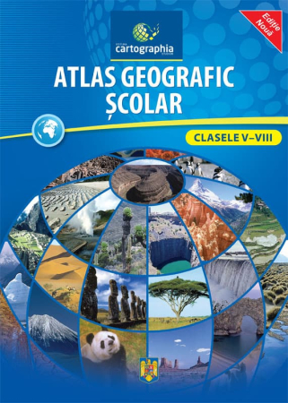 Atlase Geografie - Atlas geografic scolar clasele 5-8