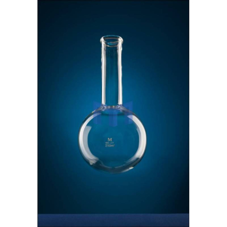 Sticlarie laborator chimie - Balon cu fund rotund cu gat ingust