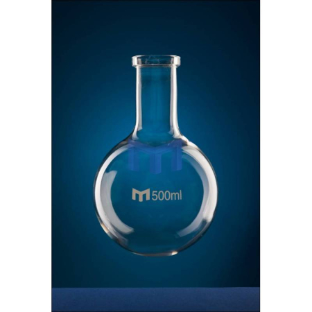Sticlarie laborator chimie - Balon cu Fund Rotund cu Gat Larg