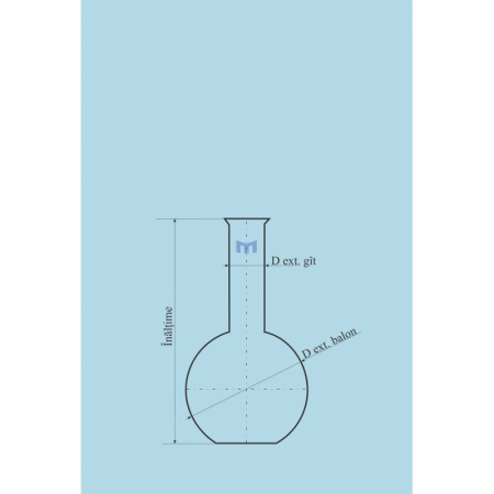 Balon fund plat, gat ingust [1]