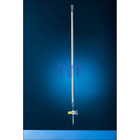 Biureta cu Robinet Drept cu Linie Schellbach