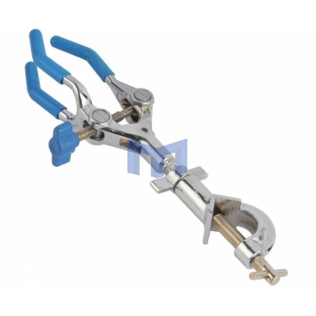 Ustensile laborator chimie - Clema cu 3 degete cu Mufa