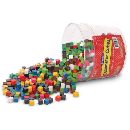 Cuburi multicolore - 1cm [1]