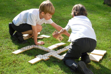 Domino din lemn gigant [6]