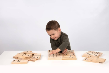 Domino din lemn gigant [2]