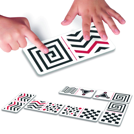 Logica - Domino tactil - vizual