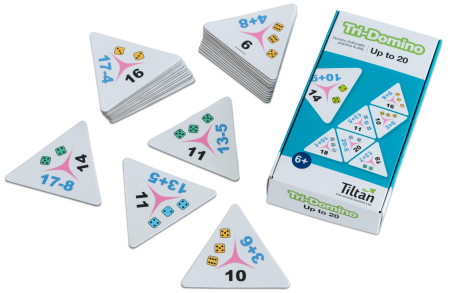 Domino triunghiular operatii matematice pana la 20 [1]