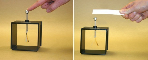 Electroscop cu lamele [2]