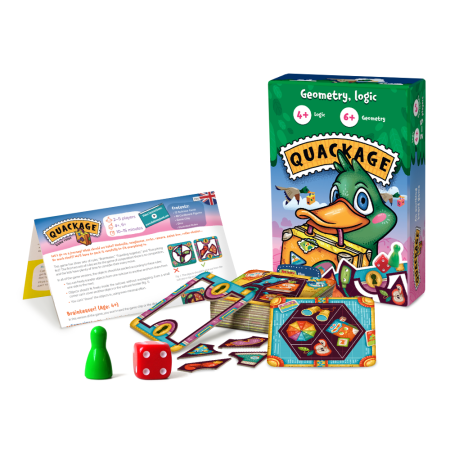 Geometrie - elemente intoductive - Joc educativ Elemente de Geometrie - QUACKAGE