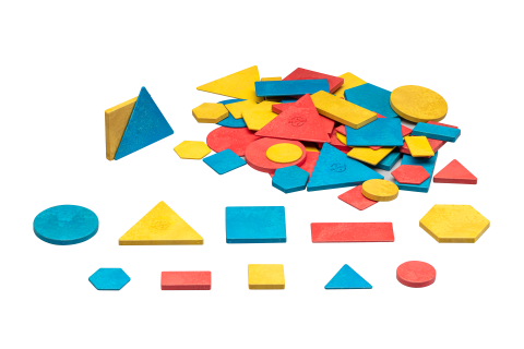 Geometrie - elemente intoductive - Forme geometrice din lemn