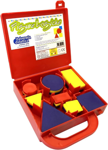 Forme geometrice plane plastic – 48 piese [2]