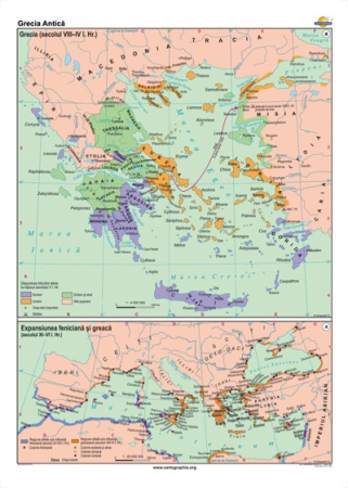 Harti istorice - Grecia antica