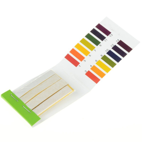 Testere apa acvarii - Hartie indicator pH, 80 buc.