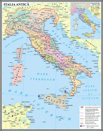 Harti istorice - Italia antica