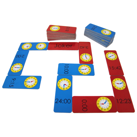 Jocuri educative - Joc domino, Cat e Ceasul? - Wissner