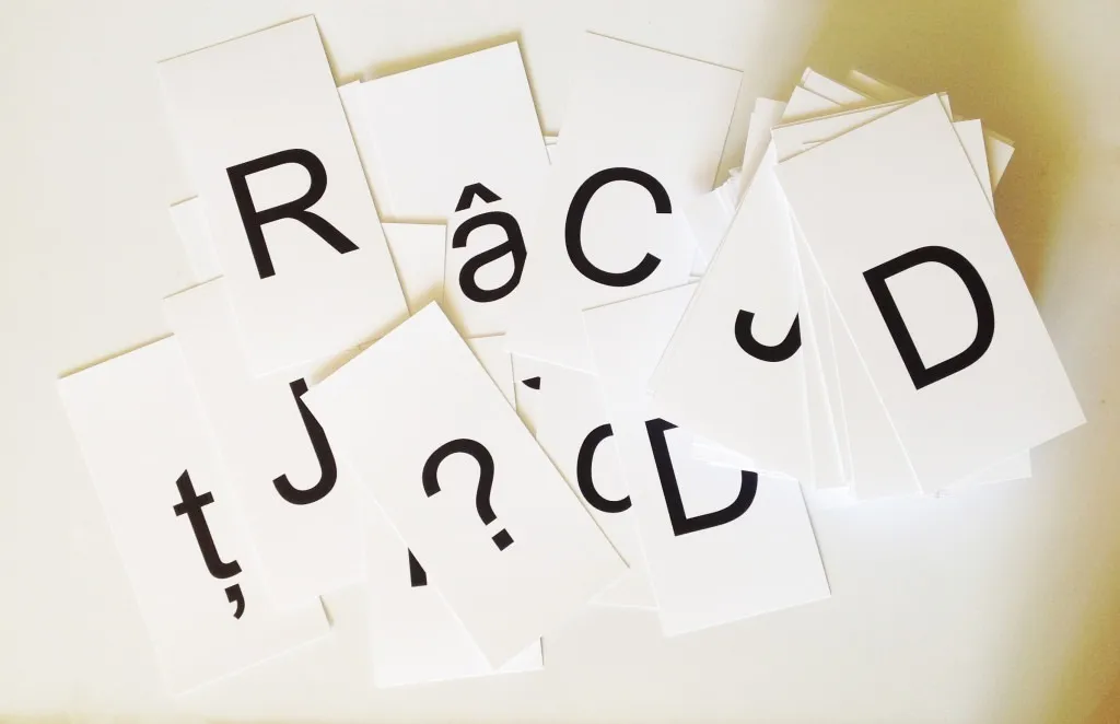 Literele - set de cartonase etalabile [1]