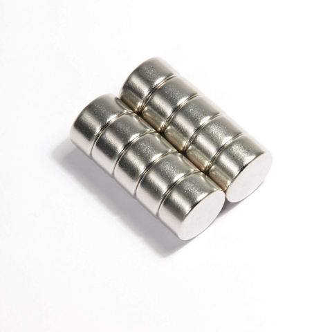 Fizica - Magnet Neodim puternic disc 10mm x 4mm
